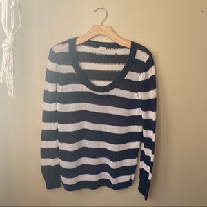 Lightweight striped sweater